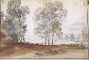 Claude Lorrain Pastoral Landscape (mk17) oil painting picture wholesale